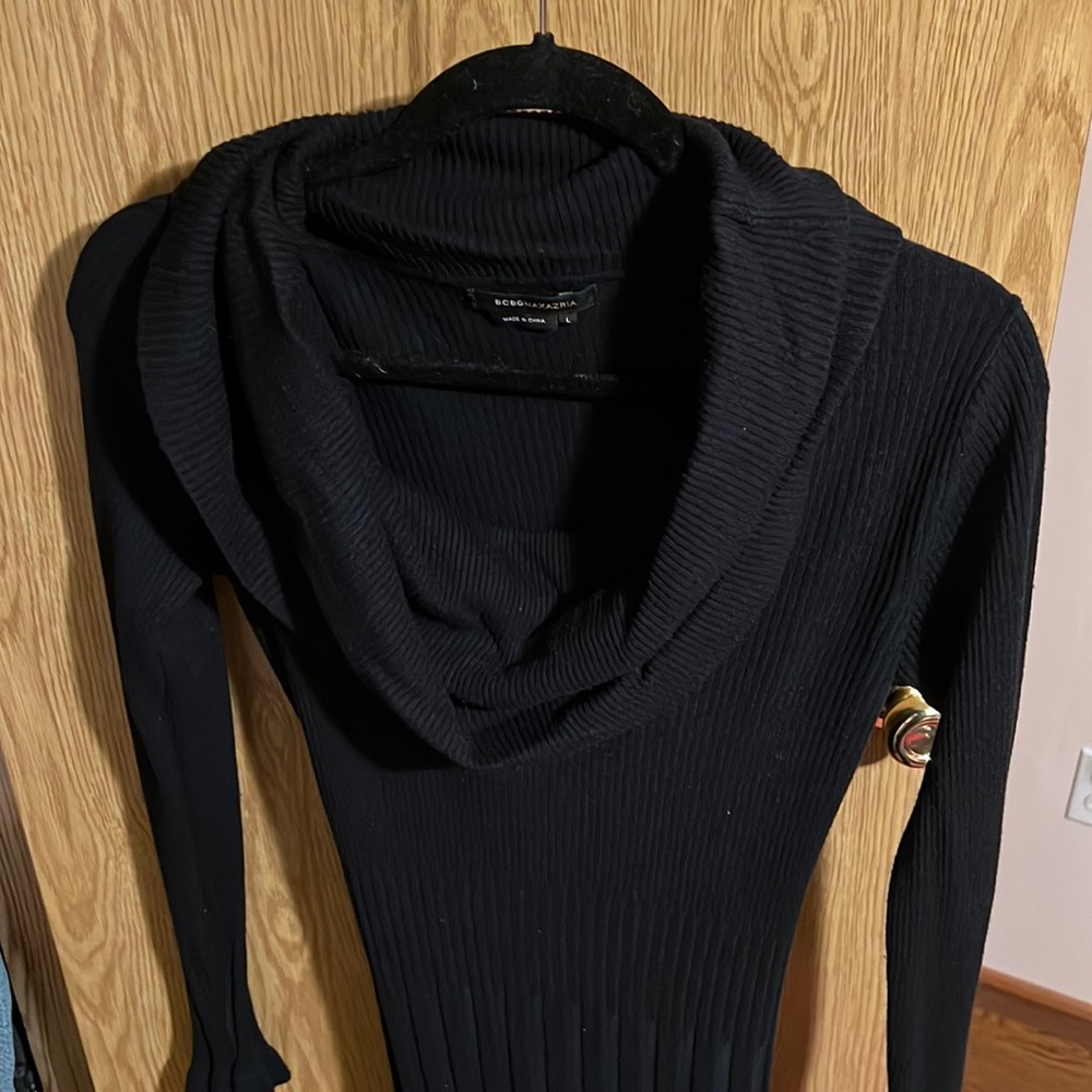 BCBG MAXAZRIA  black mini dress